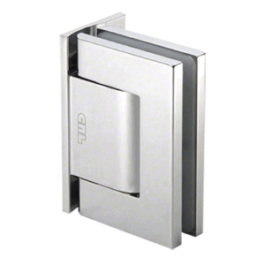 Hydraulic Offset Wall Mount - Hold Open - Polished Chrome
