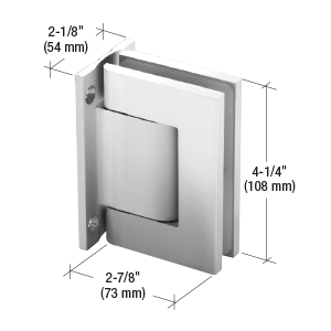 Hydraulic Wall Mount - No Hold Open - Polished Chrome