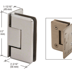 Pinnacle Offest Wall Mount - Brushed Nickel