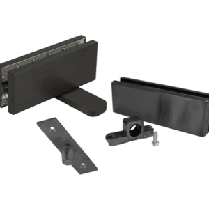 Top and bottom patch set - Hold Open - Matte Black