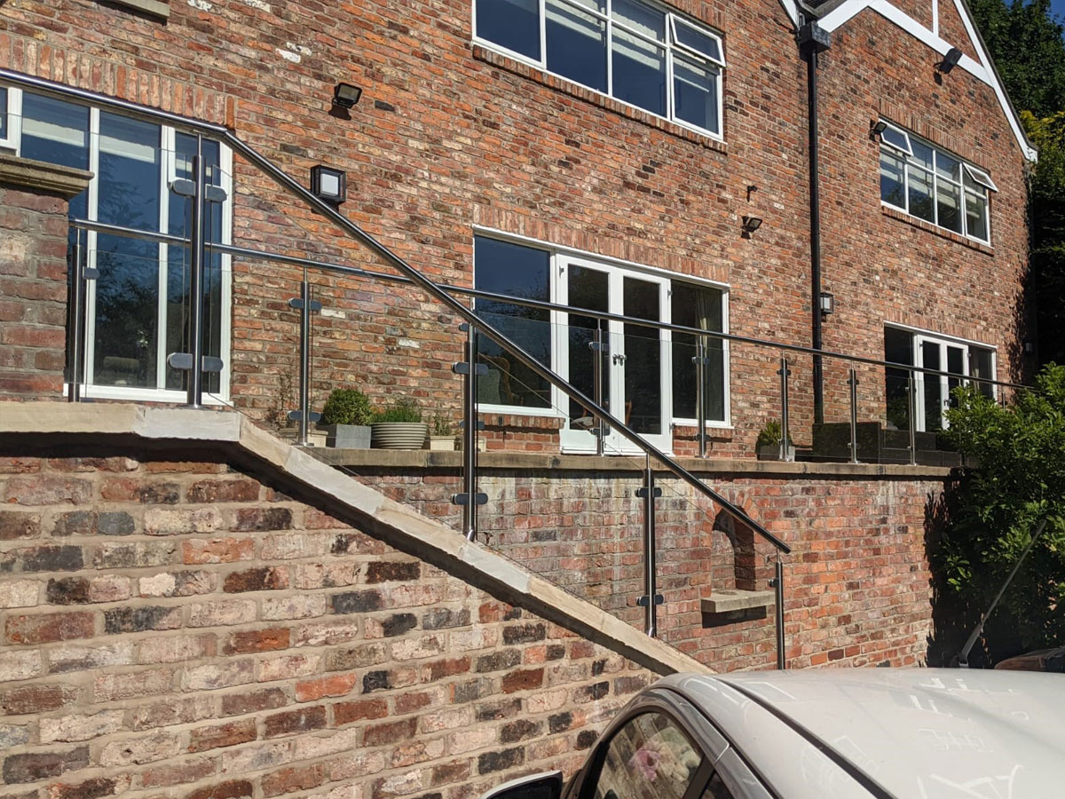Stainless steel post and Handrail systems